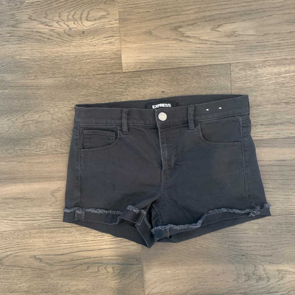 Women’s Express Black Denim shorts